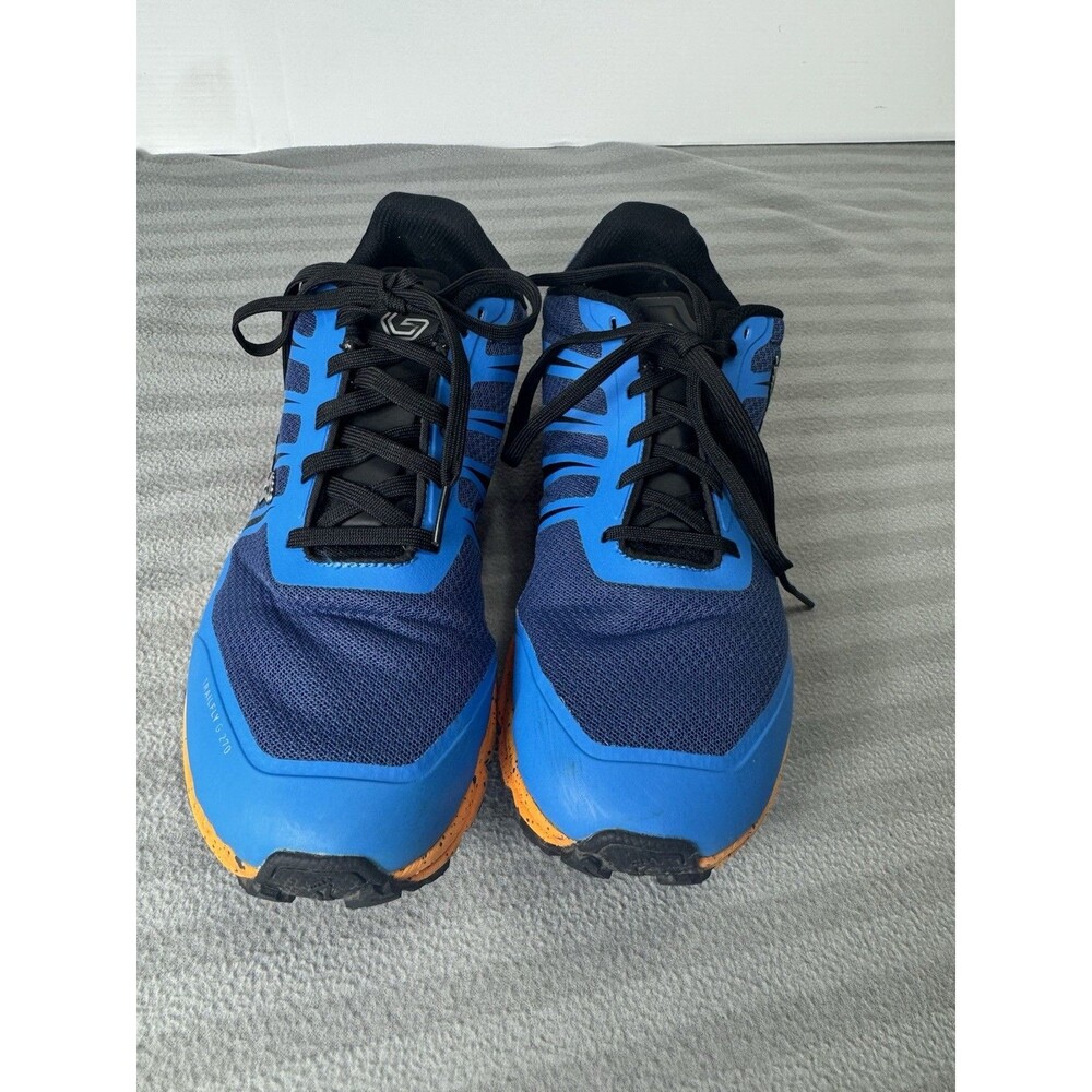 Inov-8 TrailFly G 270 V2 Blue Orange Trail Running Shoes Men’s Size 9